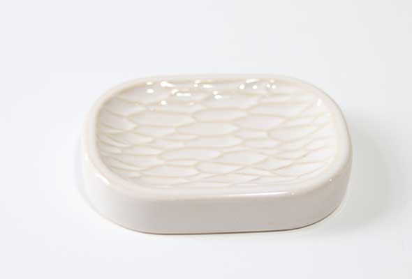 Whitstable White soap dish