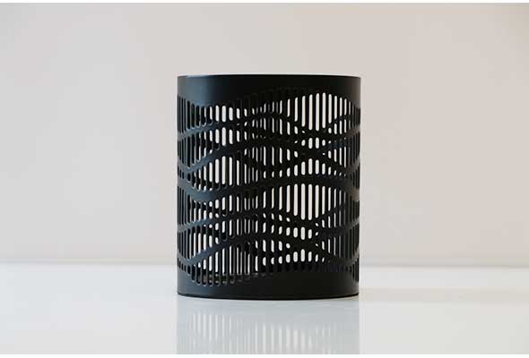 Tribal Kitchen Laser Cut Metal Utensil Jar