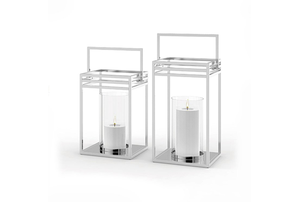 Cubic Lanterns -Silver