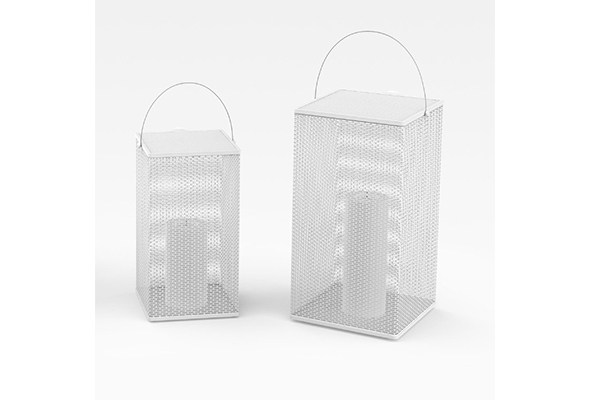 Mesh Lantern Candel Holders