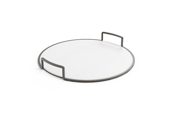 Industrial Round Metal Tray