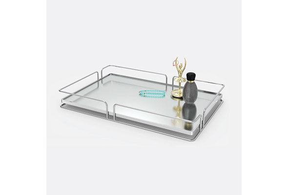 Rectangle Shape Metal Tray